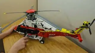 Обзор ￼вертолёта Lego Technic 42145