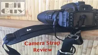 Camera Strap Review for Canon/Nikon - Quick Release Sling Shoulder Strap By HiiGuy [2021]
