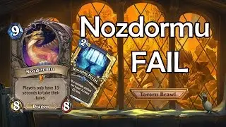 [Hearthstone] Epic Nordormu fail, Tavern Brawl