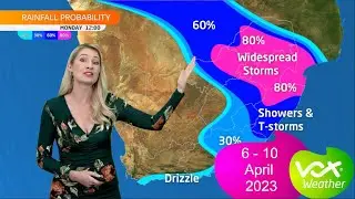 6 - 10 April 2023 | Vox Weather LONG-WEEKEND Forecast
