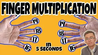 HOW TO MULTIPLY NUMBERS FROM 16 TO 20 USING FINGERS | paano magmultiply ng mabilis