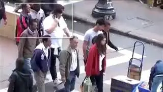 Mobile phone Snatching CCTV footage