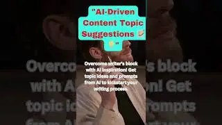 Overcome writer's block with AI inspiration! Get topic ideas and prompts,#rytr ,#rytr.me #rytr.ai