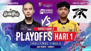 HB VS FNOC | SPS Mobile Challenge Finals Playoffs | MLBB | S5 Day 1 | MATCH 1 GAME 2