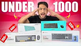 Top 5 Best Keyboard Combo Under 1000 Rs! Best Mouse 2024