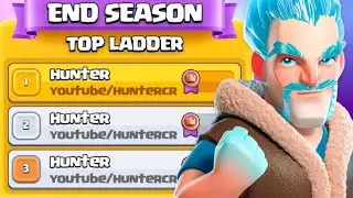 END SEASON Top Ladder w/ IceBow❄️🥇 -Clash Royale