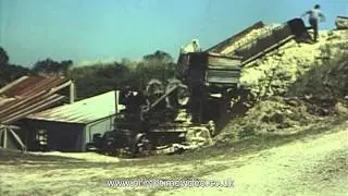 Iron ore mining and excavation - 1930s 1940s 1950s