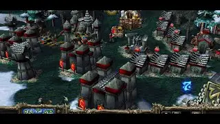 Warcraft 3 Showcase Test Race Gameplay - (Dark Iron Clan) - Custom Race