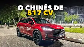 Dirigindo o BYD Tan, um SUV elétrico de 517 cv!