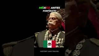 M&eacute;xico Ahora vs Antes 🇲🇽🗿 Mexico Now vs Then #mexico #history #porfirio #aztec #habsburg #short