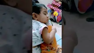 Finally baby sleep 💤#sleep  #sleepmusic #sleeping #cute #zozo #shorts
