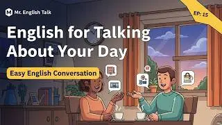 English for Talking About Your Day | Easy English  #english #speakingeveryday #englishlearning
