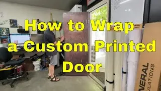 From Ordinary to Extraordinary: Elevate Your Door with Custom Vinyl Print Wrapping