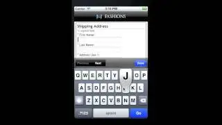 Expicient Demandware iPhone Demo App