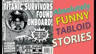 The Funniest TABLOID NEWSPAPER COVERS over the years!