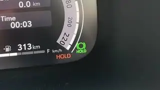 Toyota RAV4 2023 - how to use the &ldquo;Hold&rdquo; function