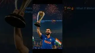 &ldquo;India Wins 2023 WC? 🏆🇮🇳🔥 #CricketMagic&rdquo;