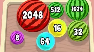 ⭐ Merge Pool 2048 -  New Shape Mobile Games Walkthrough Gameplay Number Run Bonus Level (Part 5)