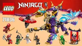 LEGO&reg; NINJAGO&reg; Arc Dragon of Focus (71836)[869 pcs] Step-by-Step Building Instructions | TBB