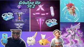 Growing Up Event PT.2 + New Remote Raid Pass Update + Catching Shadow Palkia! | Pok&eacute;mon GO