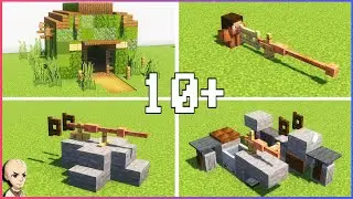 Minecraft: 10+ Military Build Hacks and Ideas!