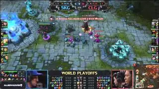LoL | Season Two World Championship Playoffs  2012 | Game #4 | SK vs CLG.NA Highlights