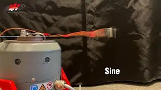 Sine Random Shock Difference Visualized