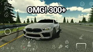 Testing bmw top speed in car parking multiplayer 