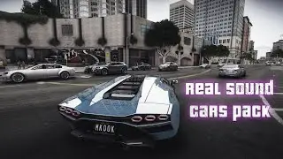 GTA V: New NVE - MONSTER's ENB + Reshade V5 With Real Sound Cars Pack 4K Gameplay (2023)