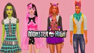 💙☠️En construcción: Monster High Manor || Los Sims 4
