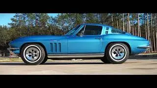 1965 Corvette Coupe Fuel Injection NCRS Top Flight, 5 Star Bowtie, Bloomington Benchmark Awards