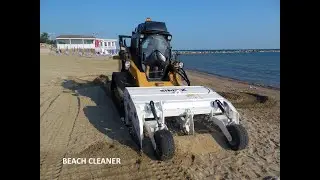 SIMEX Beach cleaner in Action