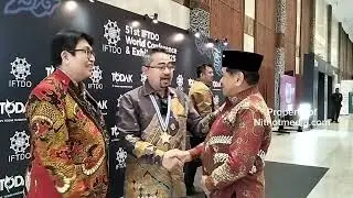 CHAIRMAN IFTDO ASEAN CHAPTER, MR SHEIKH FALEIGH PERTAMA KALI PRESCONE DI INDONESIA