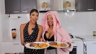 KITCHEN CHAT WITH HUGUETTE FT STAR MALAIKA | FUN COOKING TIME