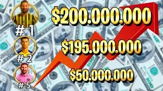 Top 10  FUTBOLISTAS mejores PAGOS del 2025 ▬  Salarios y dinero millonario en el futbol 🔥