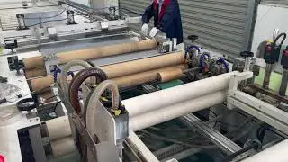 8mm-12mm High Speed Automatic Edge Sealing Machine for PP Honeycomb Board and PP Bubble Guard Board