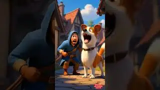 Brave Dog 😨😱 Saves the Village | #shorts #trending #viral