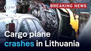 One dead and three injured in Lithuania plane crash | DW News