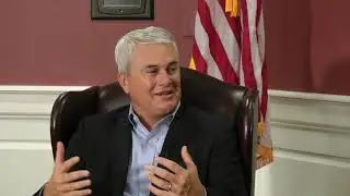 U.S. Congressman James Comer talks politics with KACo President-elect Elbert Bennett