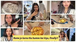Humne try kiya dominoes ka new pizza | Mumbai Vlog