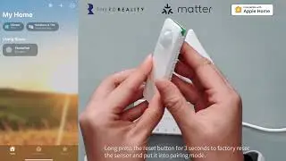 [THIRDREALITY]Pairing Zigbee Matter Bridge MZ1 with Apple Home
