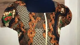 How To Cut And Sew A Jumpsuit With Zipper At The Front