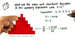 Find Standard Error - Intro to Descriptive Statistics