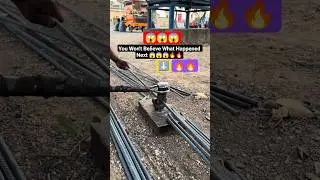 HARD HAT HEROES 👷&zwj;♂️ | Steel Fixers Cutting & Bending Like Pros! 🔩⚒️