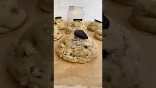 Would you try these Oreo NYC Cookies?✨🤩 #nyccookies #oreo #baking #shorts