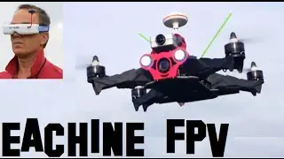 EACHINE FPV RACER 250 BANGGOOD - TESTS IN FOREST