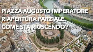 Piazza Augusto Imperatore a Roma, troppo presto per capire come è riuscita?