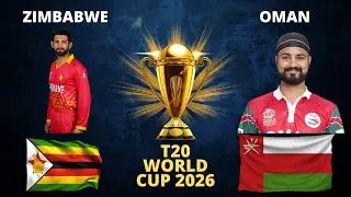 T20 World Cup 2026 | Zimbabwe Vs Oman | Match - 8 | Cricket Captain 2025