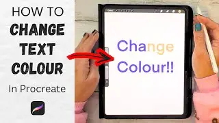Text Colour Not Changing in Procreate? (Easy Fix for Beginners)
