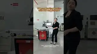 UV Laser Marking Machine with CCD system and Conveyor for Mylar tapes #UVlasermarkingmachine #laser